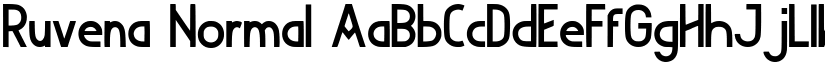 Ruvena font download