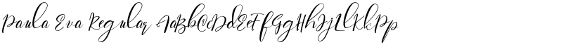 Paula Eva Regular font