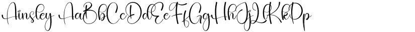 Ainsley font download