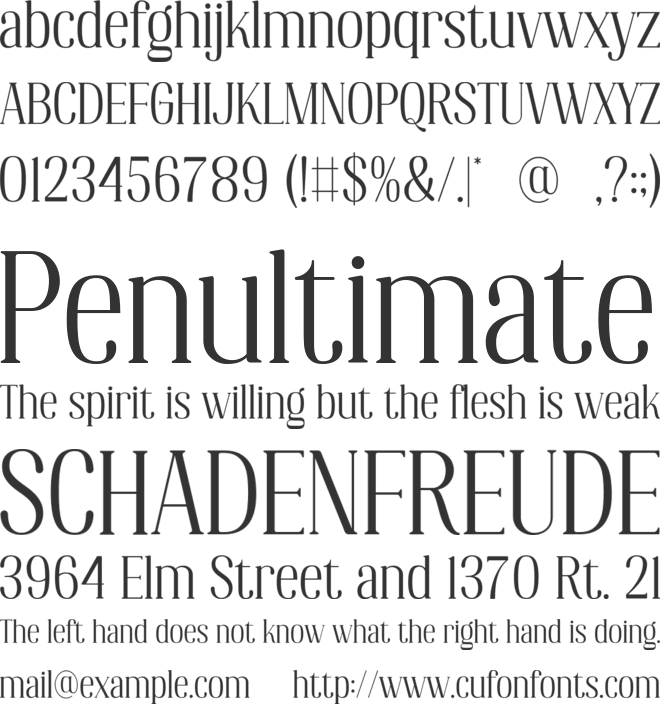 Resyana_PersonalUseOnly font preview