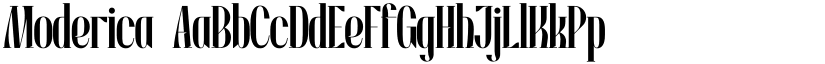 Moderica font download