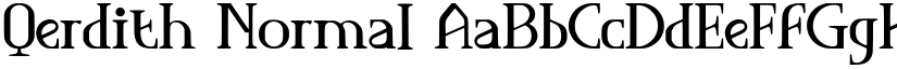 Qerdith font download