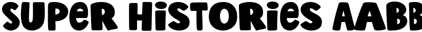 Super Histories font download
