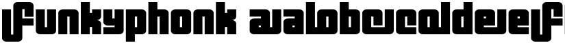 Funkyphonk font download