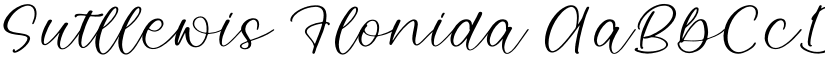Sutllewis Flonida font download