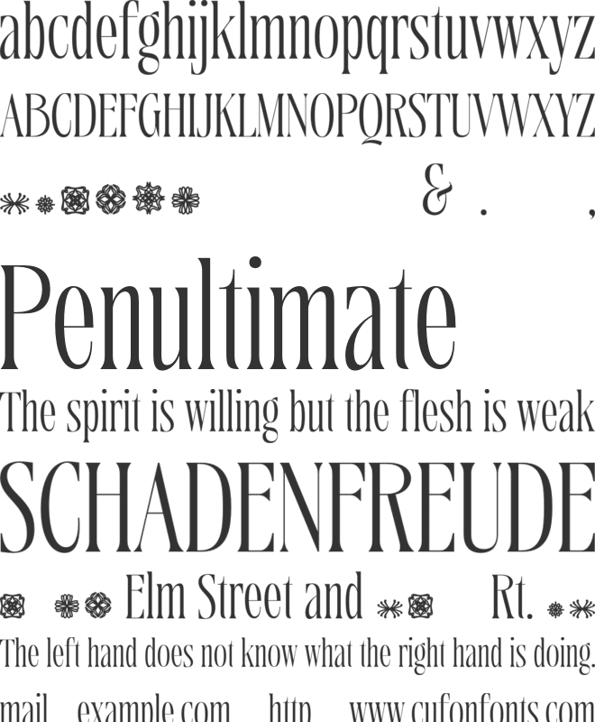 Taska font preview