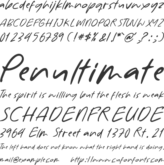 Golden Tomorrow font preview