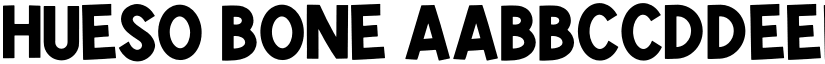 Hueso Bone font download