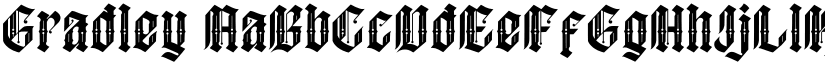 Gradley font download