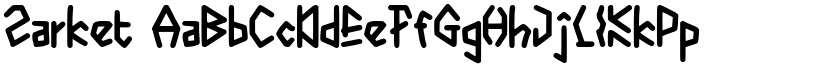 Zarket font download