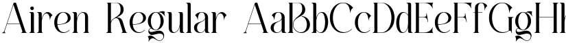 Airen font download
