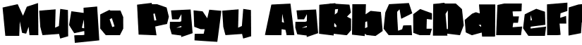 Mugo Payu font download