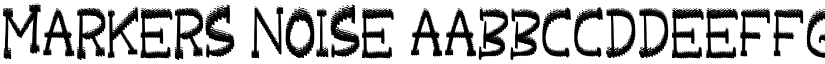 Markers Noise font download
