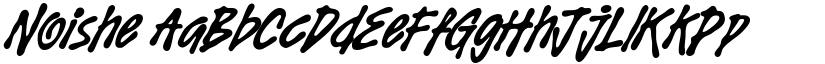 Noishe font download