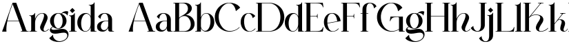 Angida font download