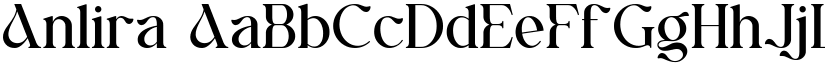 Anlira font download