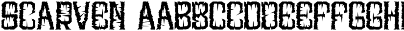Scarven font download