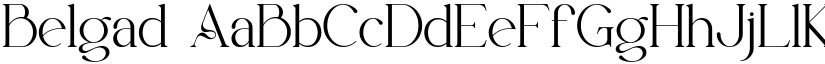 Belgad font download