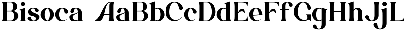 Bisoca font download