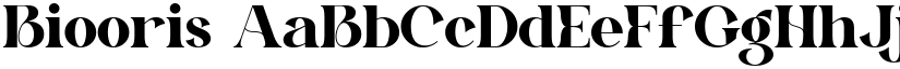 Biooris font download