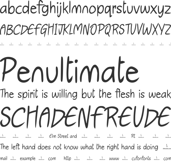 Rodeo Clown font preview
