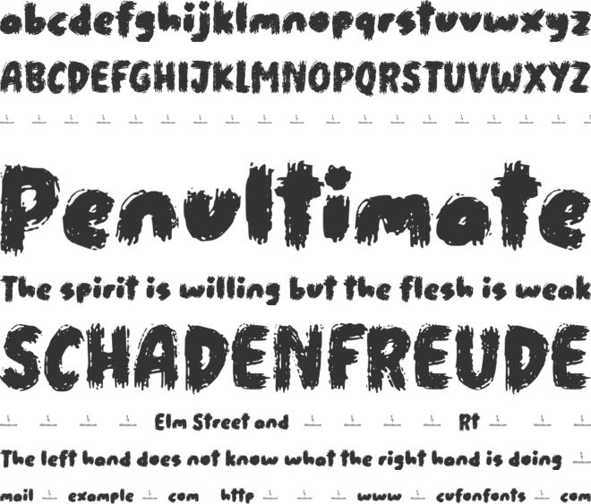 Insomnia Exercises font preview