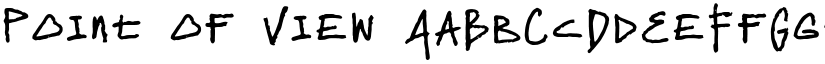 Point of View font download