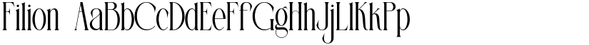 Filion font download