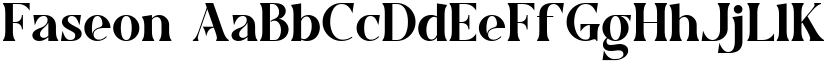 Faseon font download