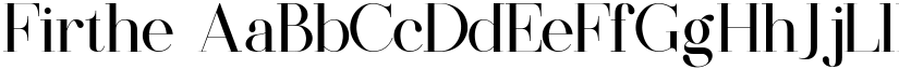 Firthe font download