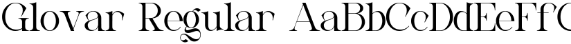 Glovar font download