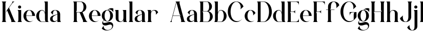 Kieda font download