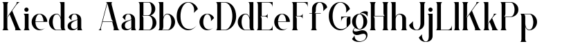 Kieda font download