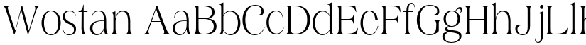 Wostan font download
