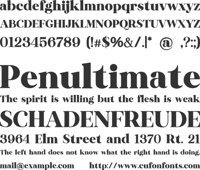 Storystone Vintage Alphabet font preview