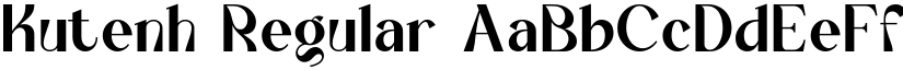 Kutenh font download