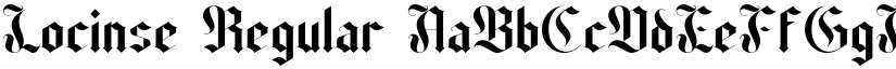 Locinse font download