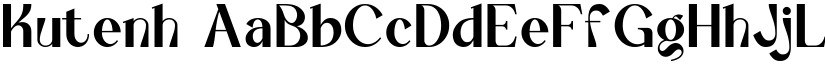 Kutenh font download
