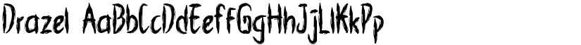 Drazel font download
