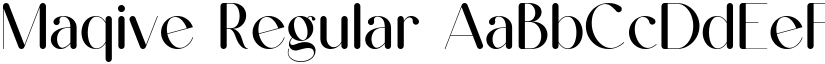 Maqive font download