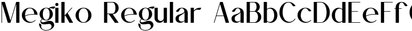 Megiko font download