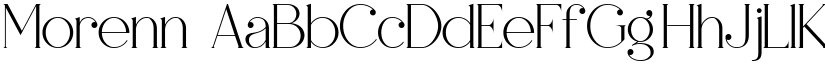 Morenn font download