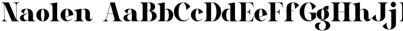 Naolen font download