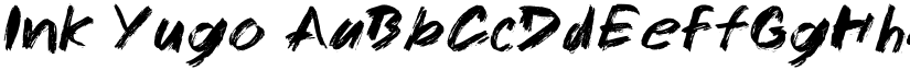Ink Yugo font download