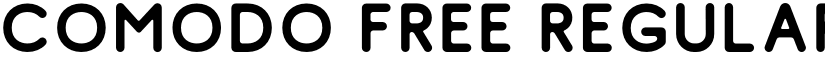 Comodo Free Regular font