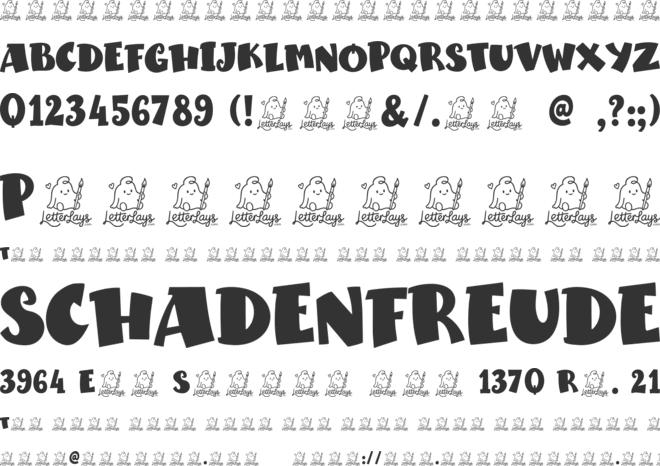 Wonky Story Free font preview