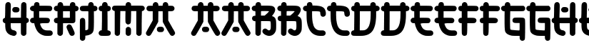 Herjima font download