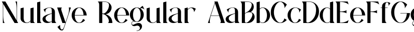 Nulaye font download
