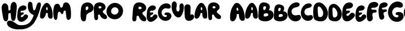 Heyam Pro font download