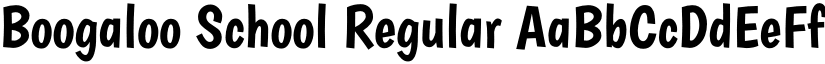 Boogaloo School font download